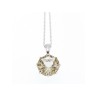 925 STERLING SILVER CITRINE CHAIN WITH PENDANT