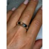 925 Sterling Silver Yellow Agate Ring Size 8