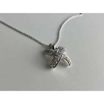 925 Sterling Silver CZ Chain With Pendant