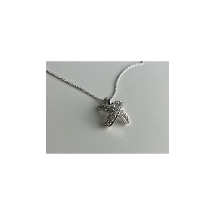 925 Sterling Silver CZ Chain With Pendant