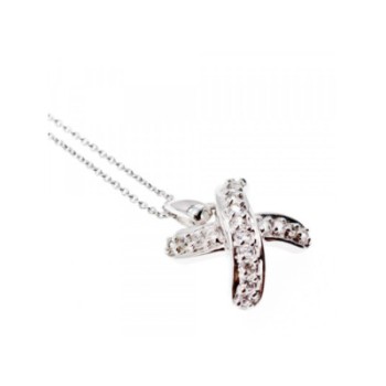 925 Sterling Silver CZ Chain With Pendant