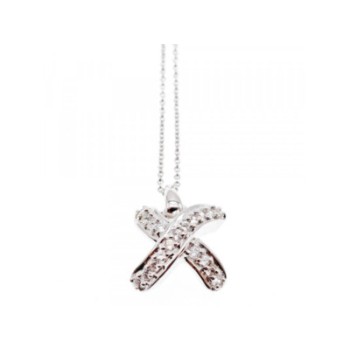925 Sterling Silver CZ Chain With Pendant