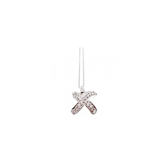 925 Sterling Silver CZ Chain With Pendant
