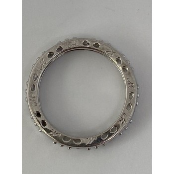 925 Sterling Silver Ring With CZ Size 8