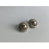 925 STERLING SILVER GOLD PLATED  EARRINGS ITALY