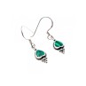 925 Sterling Silver Malachite 