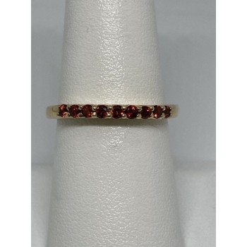 925 Sterling Silver Ring With Amethyst Size 7.75