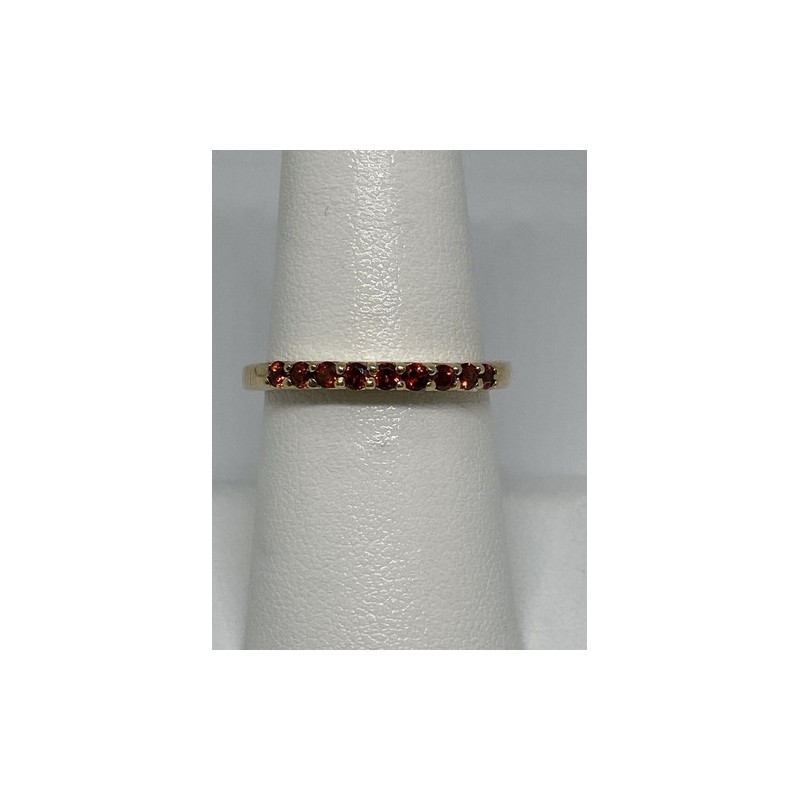 925 Sterling Silver Ring With Amethyst Size 7.75