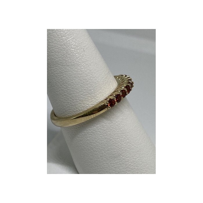 925 Sterling Silver Ring With Amethyst Size 7.75