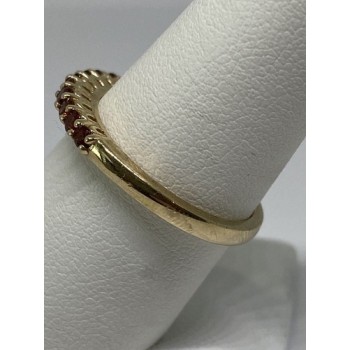 925 Sterling Silver Ring With Amethyst Size 7.75