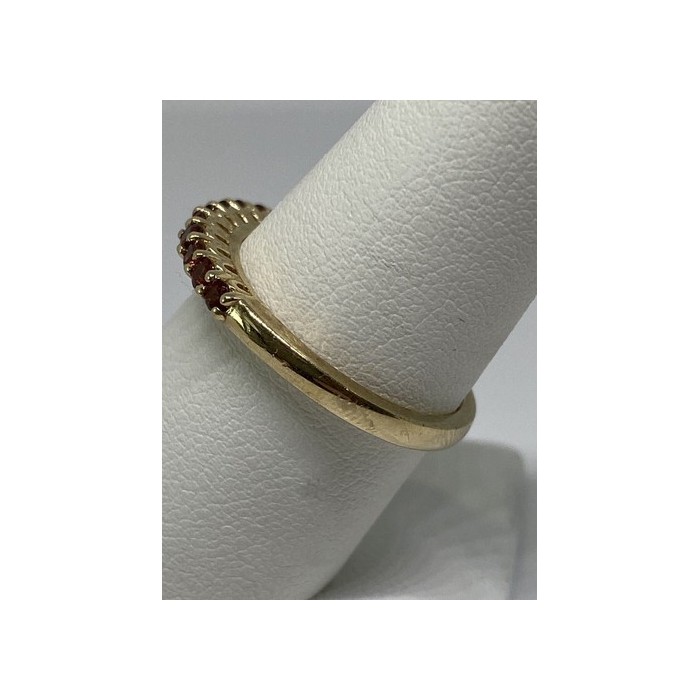 925 Sterling Silver Ring With Amethyst Size 7.75