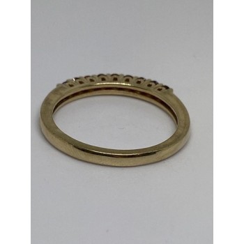 925 Sterling Silver Ring With Amethyst Size 7.75