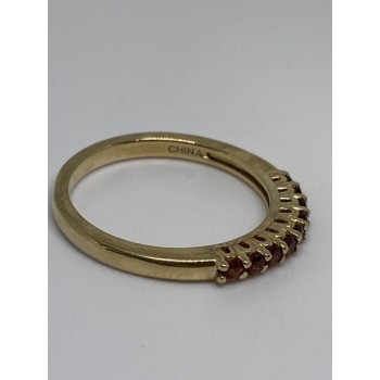 925 Sterling Silver Ring With Amethyst Size 7.75