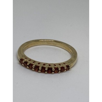 925 Sterling Silver Ring With Amethyst Size 7.75