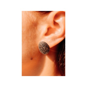925 STERLING SILVER MARCASITES STUD EARRINGS