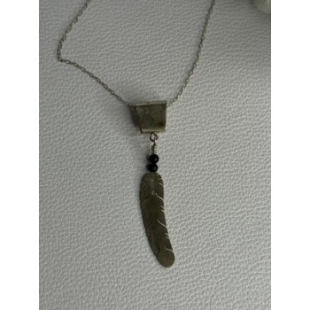 925 Sterling Silver Native American Necklace Length 20 Inch