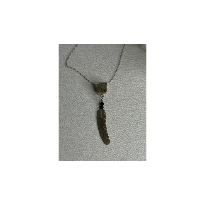 925 Sterling Silver Native American Necklace Length 20 Inch