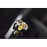 925 STERLING SILVER YELLOW CZ RING SIZE 10.5