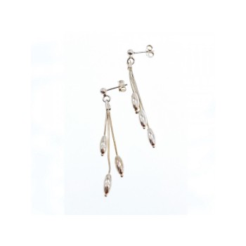 925 Sterling Silver Earrings Italy