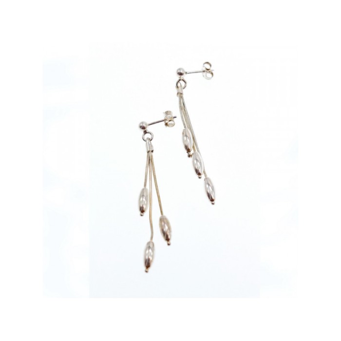 925 Sterling Silver Earrings Italy