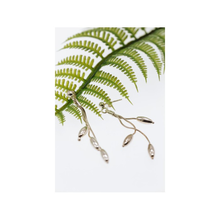 925 Sterling Silver Earrings Italy