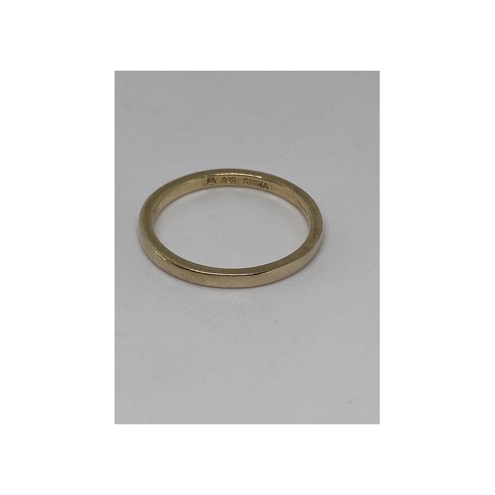 925 Sterling Silver Vermeil Ring Size 7.75