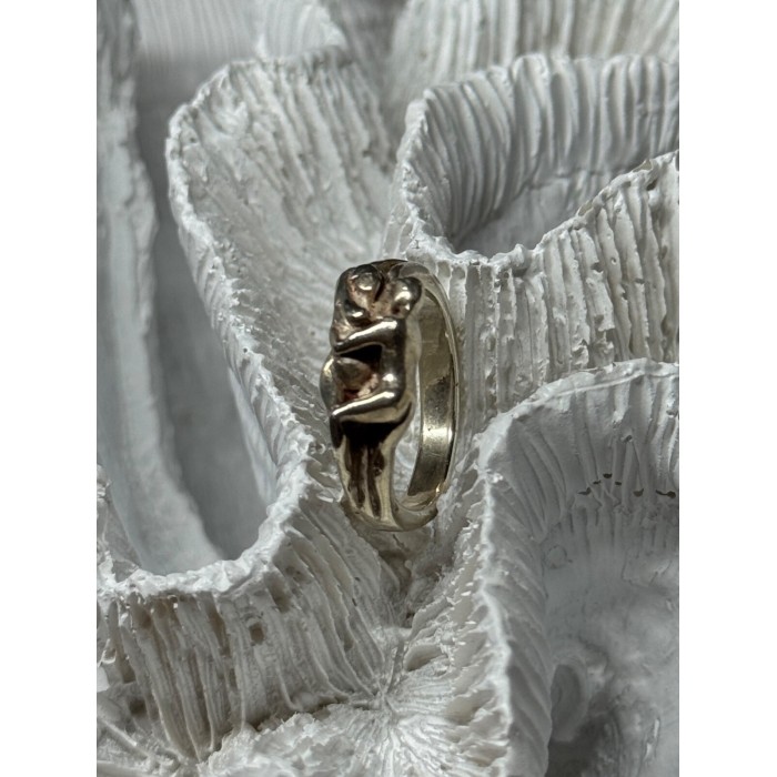 925 Sterling Silver Kamasutra Ring Size 6
