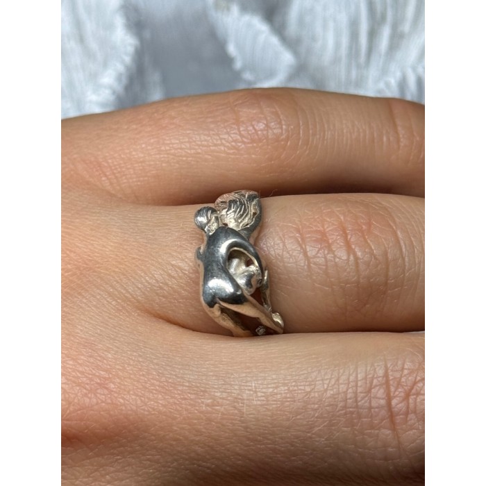 925 Sterling Silver Kamasutra Ring Size 7