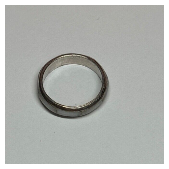925 Sterling Silver Abalone Ring Size 5.5