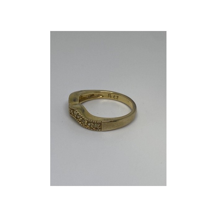 925 Sterling Silver Ring & CZ Size 6.75