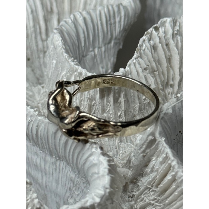 925 Sterling Silver Kamasutra Ring Size 6