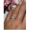 925 Sterling Silver CZ Ring Size 6