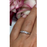 925 Sterling Silver CZ Ring Size 6