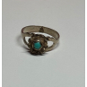 925 Sterling Silver Turquoise Ring Size 6