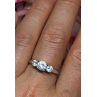 925 Sterling Silver CZ Ring Size 7.5