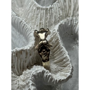 925 Sterling Silver Kamasutra Ring Size 7.5