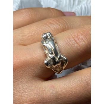925 Sterling Silver Kamasutra Ring Size 7