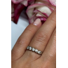 925 Sterling Silver CZ Ring Size 7