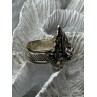 925 STERLING SILVER DRAGON RING SIZE 9