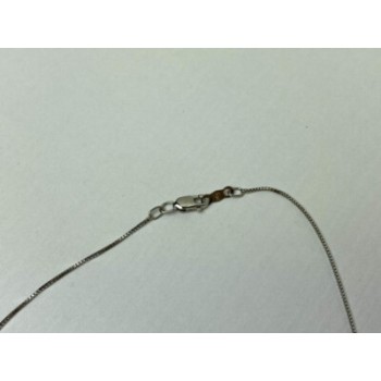 925 STERLING SILVER LONDON BLUE & WHITE TOPAZ CHAIN WITH PENDANT