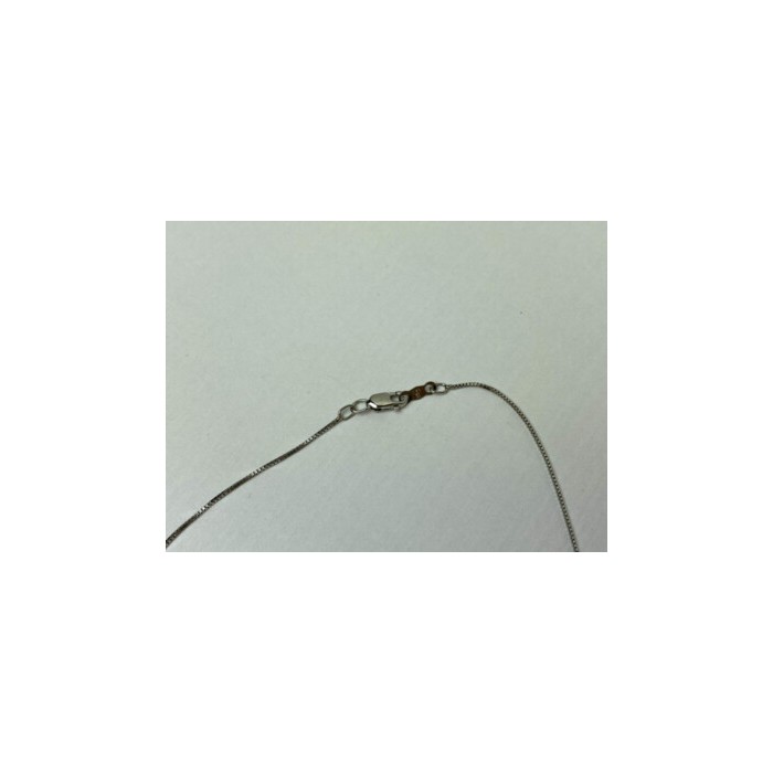 925 STERLING SILVER LONDON BLUE & WHITE TOPAZ CHAIN WITH PENDANT