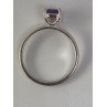925 Sterling Silver Ring With Amethyst Size 6.75