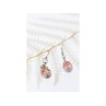 925 Sterling Silver Jewelry Glass Earrings