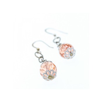 925 Sterling Silver Jewelry Glass Earrings