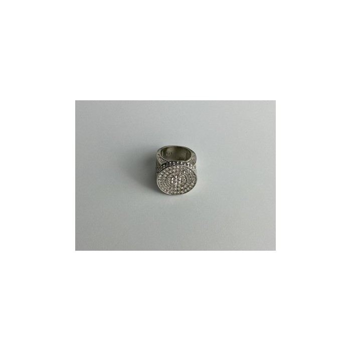 925 STERLING SILVER CZ RING SIZE 6.5