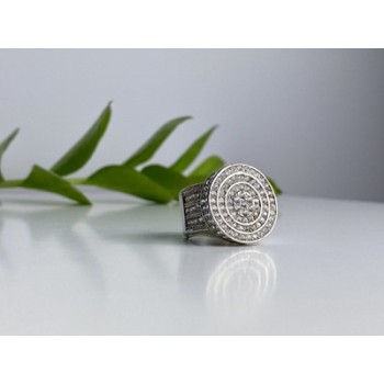 925 STERLING SILVER CZ RING SIZE 6.5