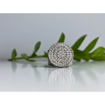 925 STERLING SILVER CZ RING SIZE 6.5