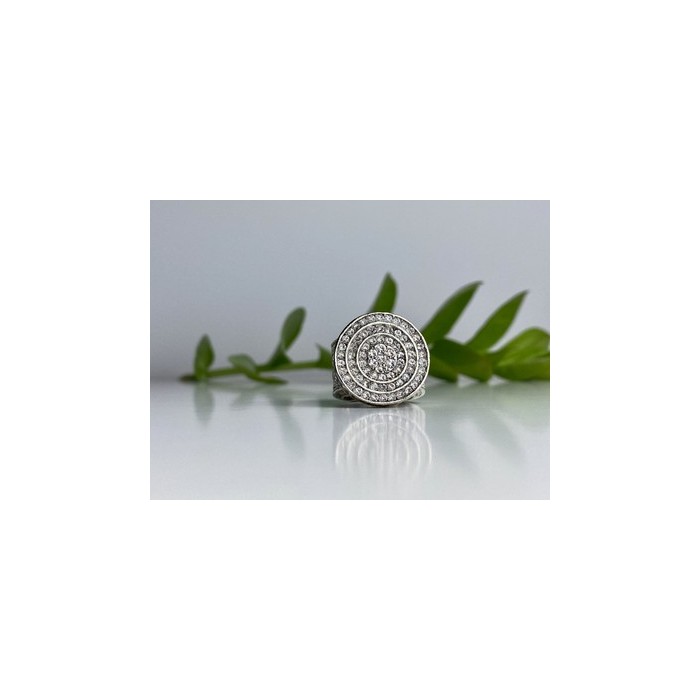 925 STERLING SILVER CZ RING SIZE 6.5