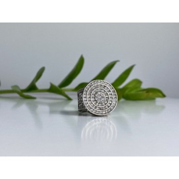 925 STERLING SILVER CZ RING SIZE 6.5