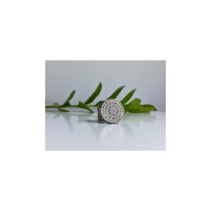 925 STERLING SILVER CZ RING SIZE 6.5